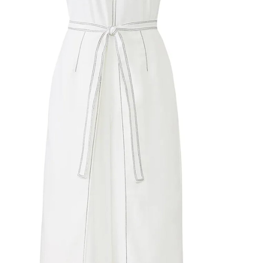 Joie White Mairead Jumpsuit